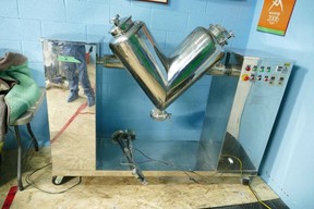 A commercial mixer seized as part of Project Javelin.