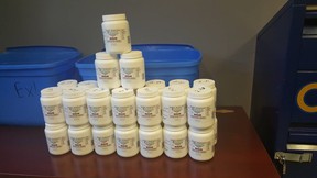Counterfeit fentanyl pills seized as part of Project Javelin.