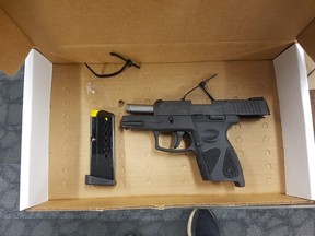 A two-year investigation dubbed Project Cairnes resulted in the seizure of three handguns, 1,714 pounds of marijuana and 11.5 million contraband cigarettes bound for B.C., Ontario Provincial Police revealed on Thursday, June 11, 2020.