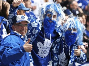 The stands won't have any fans like this, but Toronto may be named an NHL hub city. Claus Andersen/Getty Images)