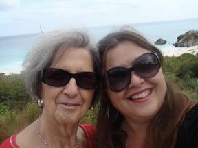 Sandra Caleta with her mom Dushanka, who died alone in the Hardy Terrace Long-Term Care Home in Brampton on April 24, 2020.