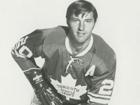 Garry Monahan was the first pick in the first-ever NHL draft, played with a bevy of Hall Of Fame Canadiens, dressed next to Gordie Howe and Alex Delvecchio in Detroit, and was Dave Keon’s winger in his last 
30-goal season in Toronto.