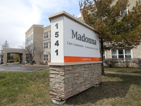 Madonna Care Community in Ottawa. An executive at Sienna Senior Living, which runs the facility and others has been fired.