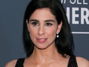 Actress/comedian Sarah Silverman poses in the press room during the 24th Critics' Choice Awards at Barker Hangar Santa Monica airport on January 13, 2019 in Santa Monica, California. (Jean-Baptiste LACROIX / AFP)