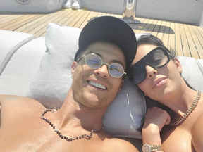 Soccer superstar Christiano Ronaldo and his gal pal Georgina Rodriguez do a yachting getaway.