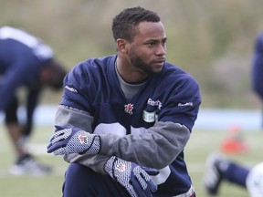 Diontae Spencer, a former member of the Toronto Argonauts, shown in this 2015 photo.