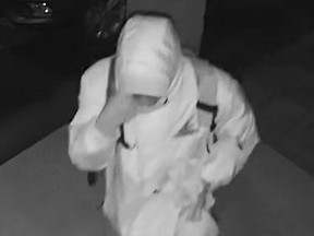 An image of a suspect wanted in armed break and enter on Albright Cr in Richmond Hill on June 3, 2020.
