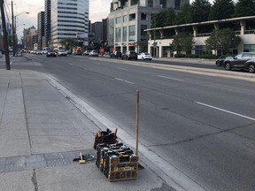 A Good Samaritan is hoping to reunite some expensive tools he found on Yonge St. Tuesday late afternoon with its rightful owner.