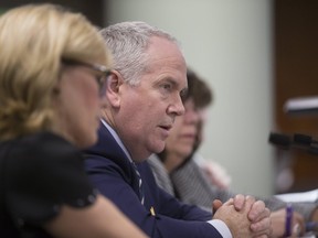 Toronto's city manager Chris Murray at a budget committee meeting,  on January 28, 2019.