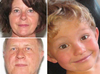 Alvin Liknes, bottom left, his wife Kathryn, top left, and their grandson Nathan O’Brien vanished from the couple’s Calgary home in 2014. Nathan was just five.