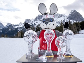 Bunny Bling Klister the Nordiq Canada mascot.