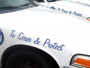 Toronto Police vehicle.