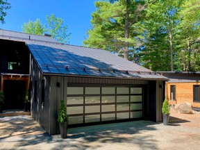 Who new that a garage door could be quite so transformative?