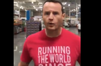 A man not wearing a face mask yells at being filmed at a Florida Costco.