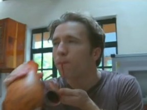 Craig Kielburger talks of drinking cow's blood while being interviewed for MTV's Cribs in Kenya. (VIMEO)