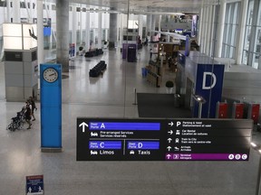 Toronto Pearson International Airport on July 22, 2020.