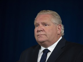 Ontario Premier Doug Ford said a PC MPP turfed for voting against a government bill never told him what she was planning.