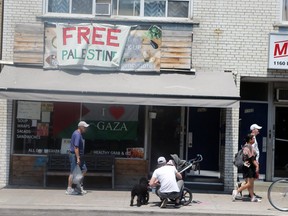 Foodbenders on Bloor St. W. in Toronto on July 8, 2020.