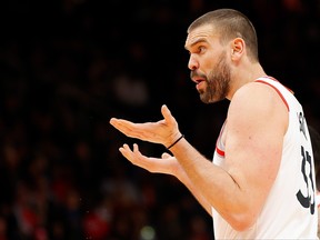 Marc Gasol, before he performed his own personal makeover back home in Spain.