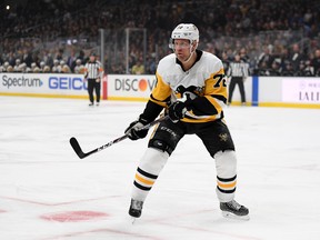 Forward Patric Hornqvist was one of 11 Pittsburgh Penguins missing from practice on Monday and Tuesday.