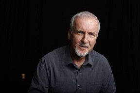 Director James Cameron poses for a portrait in Manhattan Beach, Calif.