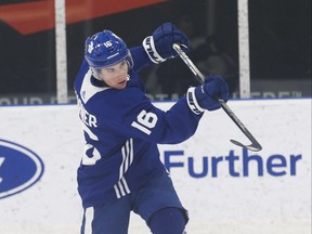 Maple Leafs winger Mitch Marner was announced on Monday as the Maple Leafs’ nominee for the 2019-20 King Clancy Memorial Trophy.