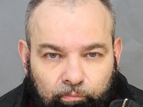Milan Ganopolsky, 47, of Toronto is currently wanted for assault with a weapon, criminal harassment, weapons dangerous, breach of release order, and breach of probation.