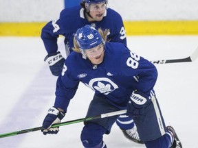 Hardly a day goes by in this long prelude to the playoffs that the high scoring Leafs haven’t harped on proving themselves at the playoff level. William Nylander is certainly under that microscope, 20-plus goal campaigns in three of the last four seasons, but has only one goal in each of the past three series, all first-round losses. Craig Robertson/Toronto Sun