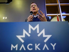 Peter MacKay, who is running for the leadership of the Conservative Party of Canada, attends an event in Ottawa, Jan. 26, 2020.