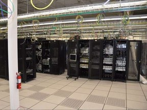 YesUp Media's massive server that pumped out child pornography to perverts around the planet.