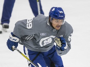 Maple Leafs’ Nick Robertson.
