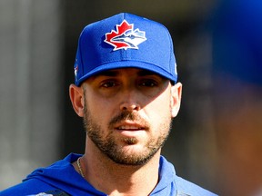 Toronto Blue Jays infielder Travis Shaw.