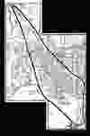 Map outlining the route the Count took over Toronto on July 13, 1910. He took off from the grass field at 8 p.m. and by the time he landed officials estimated he had covered some 20 miles in 28 minutes. Note on the bottom of this drawing, which appeared in the Toronto Daily Star the day after the historic event, the southernmost part of the Count’s flight was Hanlan’s Point where the Hospital for Sick Children’s Lakeside Home was located. Unfortunately, the kids were in bed.