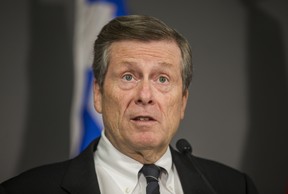 Toronto Mayor John Tory: “a different March Break”.