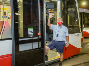 The TTC has unveiled its own brand of masks for customers to wear aboard their vehicles.