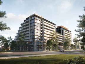 Condo developer Trulife is using virtual tours and digitally enhanced
renderings to sell units at the upcoming launch of 8188 Yonge, a 12-storey,
282-unit structure in Thornhill.