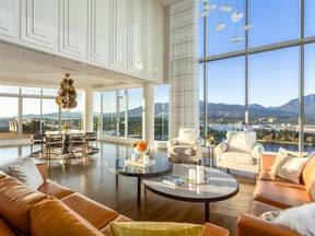 A 8,000 sq. ft. penthouse in Vancouver's Coal Harbour district sold for $58 million and is Canada's most expensive condo on record.