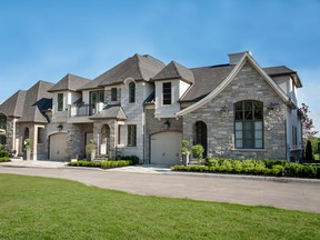 Pinewood’s Arbour Vale project in St. Catharines is an enclave of luxurious chateaus and a planned four storey condo building, nestled in luscious green space with a Versailles, French village touch.