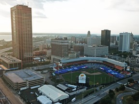 The Blue Jays have made over Sahlen Field in Buffalo to be their home stadium this season.