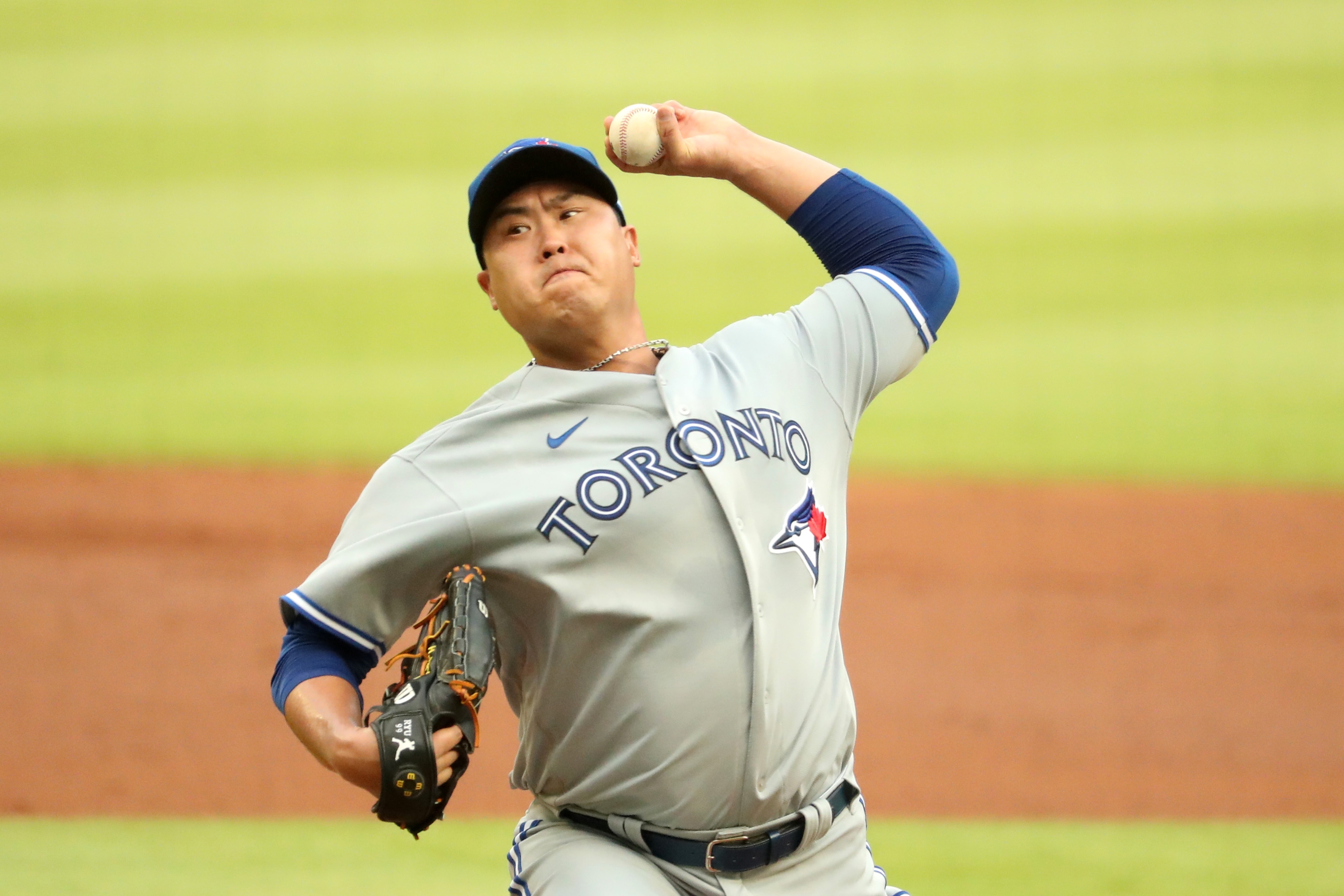 Hyun-Jin Ryu Autographed Authentic Blue Jays Jersey