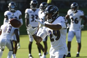 The Baltimore Ravens released safety Earl Thomas III on Sunday.