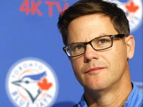 Blue Jays GM Ross Atkins. MICHAEL PEAKE/TORONTO SUN FILE