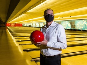 Classic Bowl bowling alley director Ed Sousa in Mississauga, Ont. on Friday, Aug. 21, 2020.