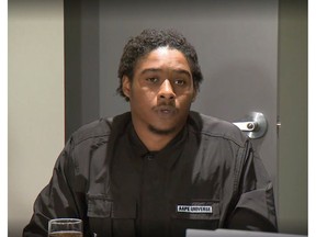 Dafonte Miller speaks at a press conference after the verdict was handed down to the Theriault brothers in Durham region on Friday June 26, 2020.