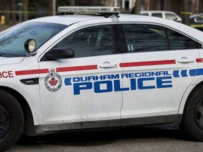 Durham Regional Police vehicle.