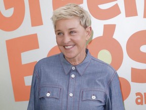 Ellen DeGeneres attends the premiere of Netflix's "Green Eggs And Ham" at Hollywood American Legion in Los Angeles, Nov. 3, 2019.