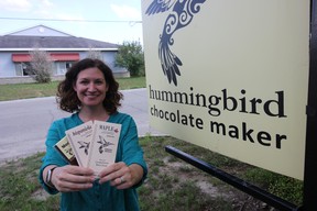 Erica Gilmour and her husband, Drew, own and operate Hummingbird Chocolate Maker in Almonte. IAN SHANTZ/TORONTO SUN