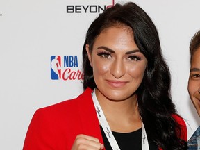 Sonya Deville poses for a portrait at the NYU Kimmel Center during the Beyond Sport United event on September 13, 2018 in New York City.