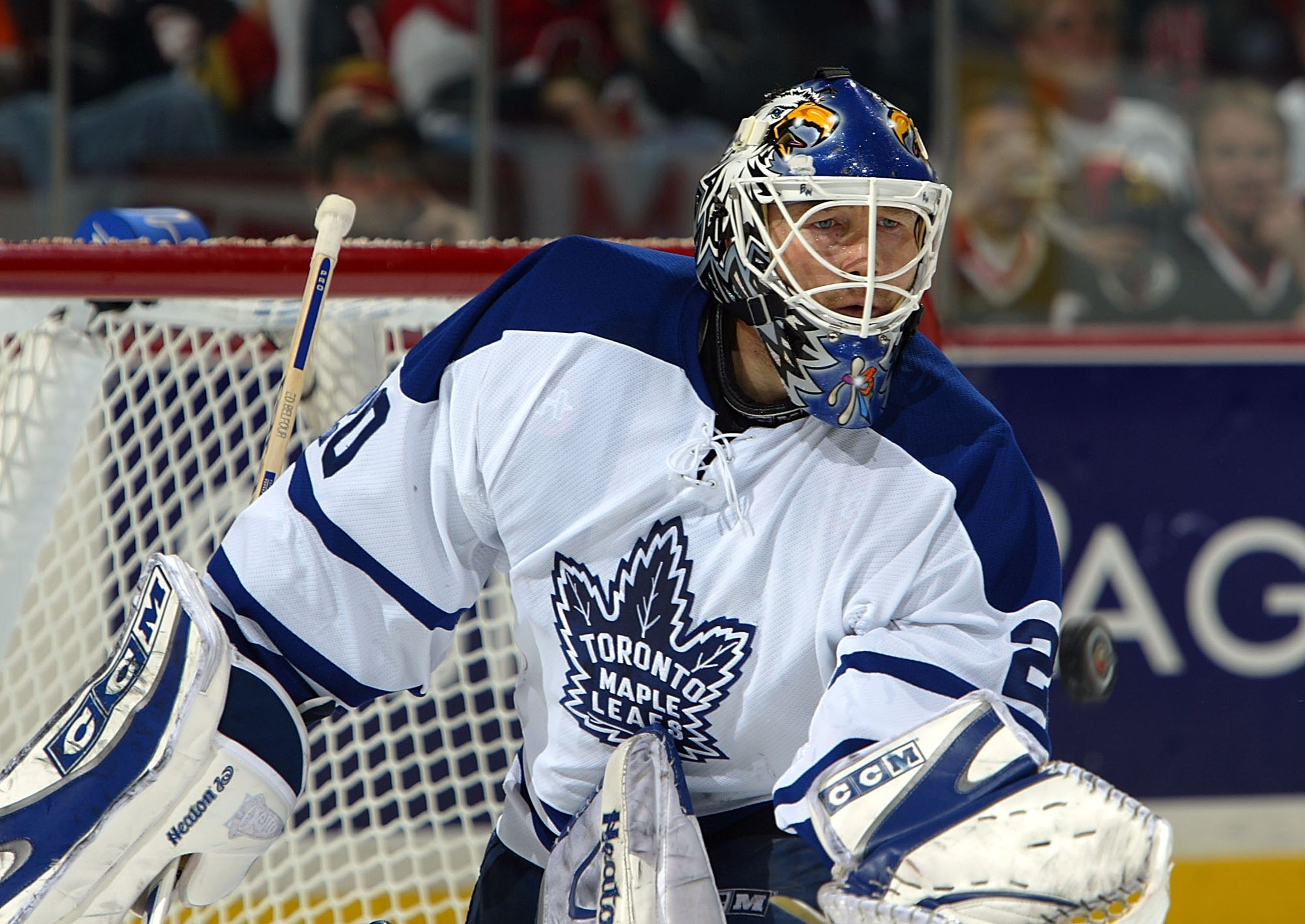 The jersey of John Tavares of the Toronto Maple Leafs, hangs in the News  Photo - Getty Images