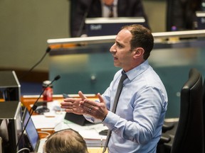 Coun. Josh Matlow during an afternoon session in council chambers at City Hall in Toronto, Ont. on Wednesday, Jan. 30, 2019.